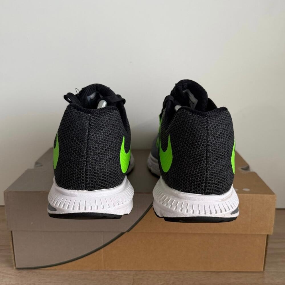 Nike Zoom Winflo 3 Sneaker Grey/Green Men Running Sneakers - SZ 11.5 - Picture 3 of 11